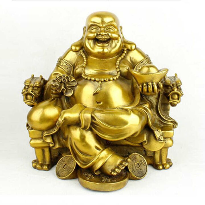 Figurina Buddha care râde